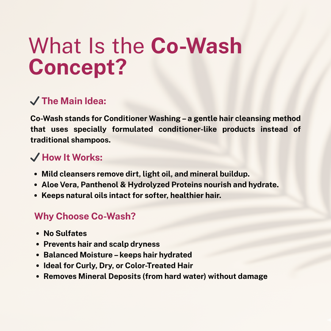 Hard Water Co-Wash | Defense Against Hard Water, Chlorine & Mineral Damage | For Curly, Dry & Damaged Hair