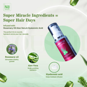 Nuelments Hair Serum Aloe Vera & Rosemary Oil - Image 4
